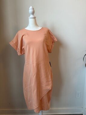 NWT Express Peach Tulip Dress